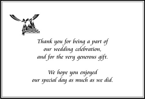 Wedding thank you card 8 - Parekh Cards